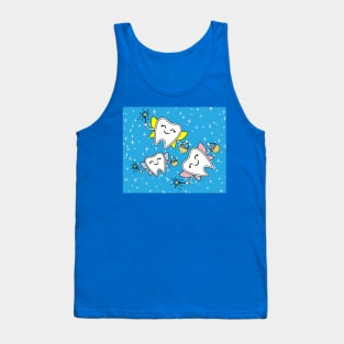 Tooth Fairy Dentist Lost Milk Tooth Tank Top